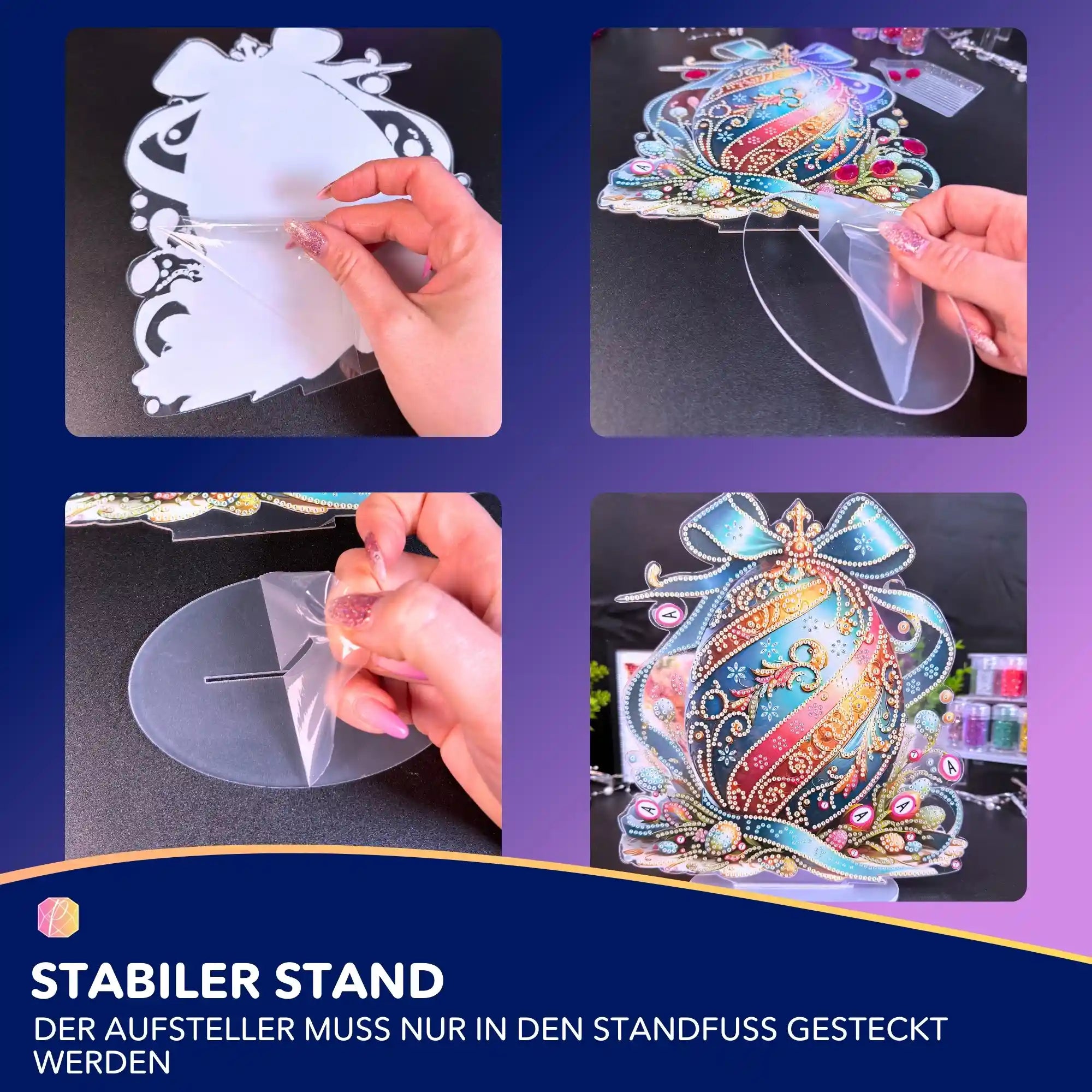 Diamond Painting Aufsteller - Osterei