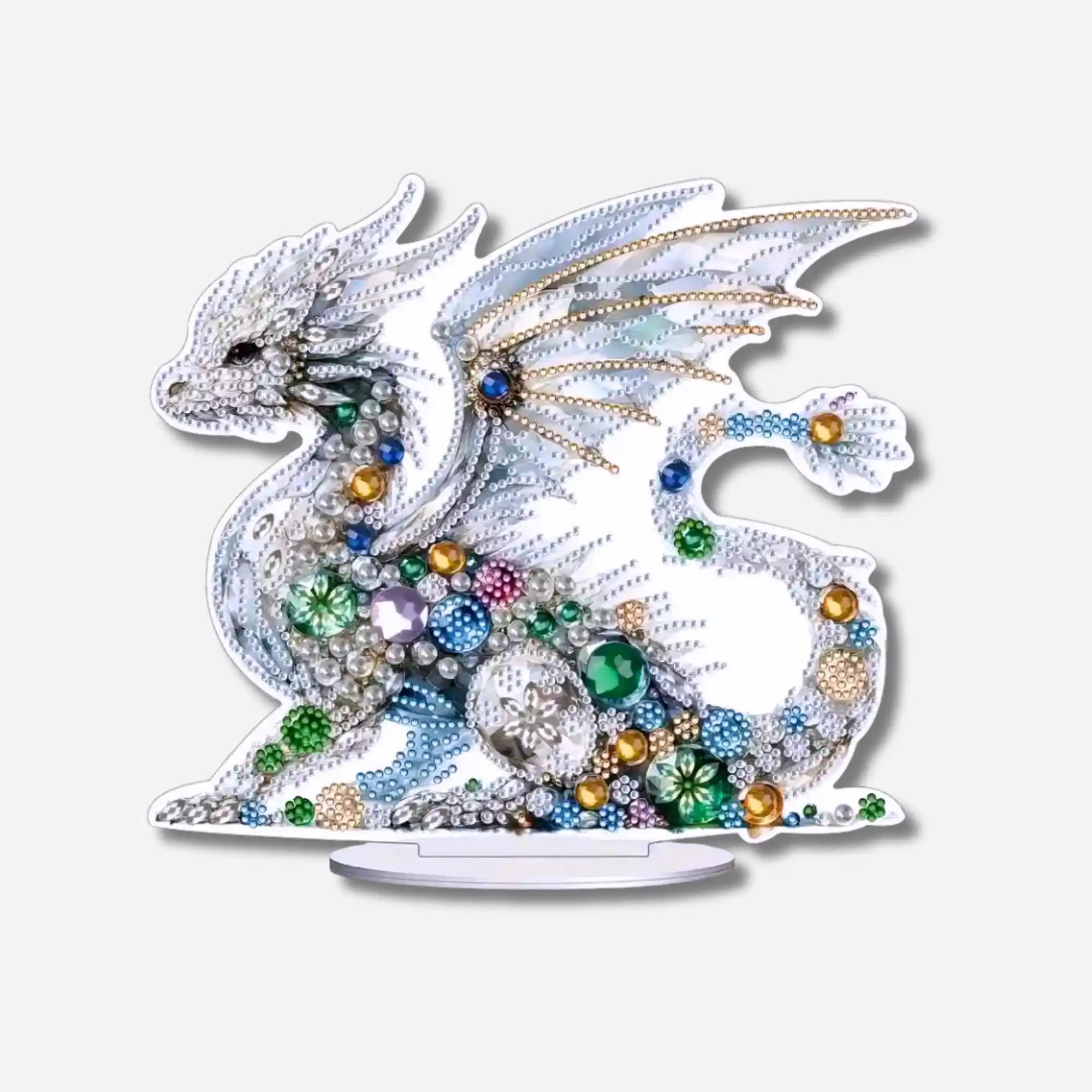 Diamond Painting Aufsteller - Weißer Drache