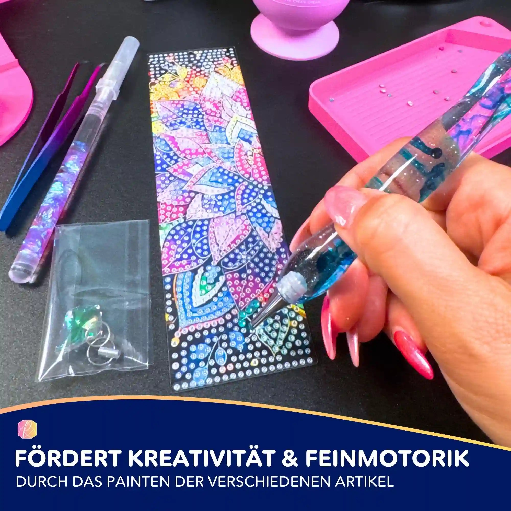 Diamond Painting Schul-Set Mädchen