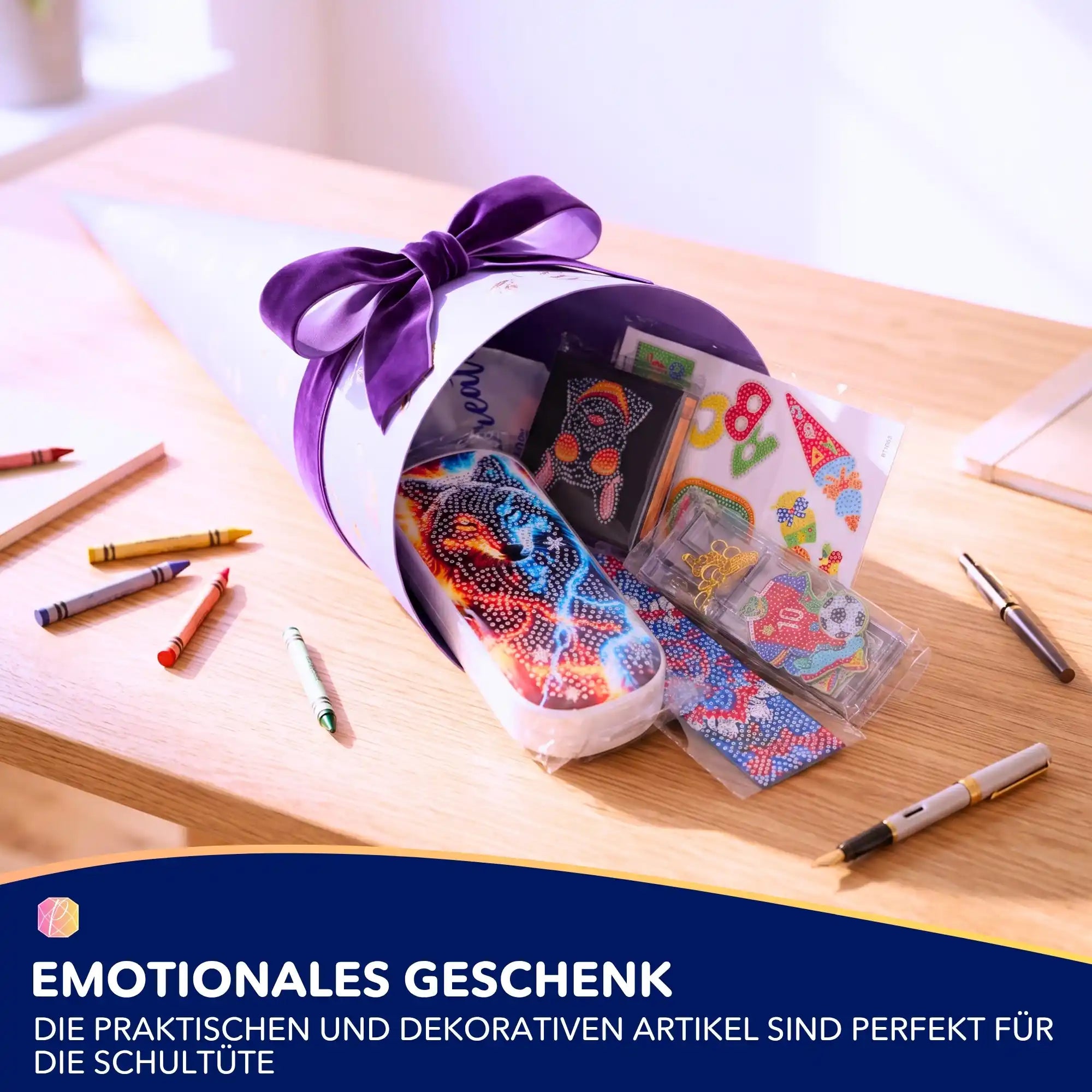 Diamond Painting Schul-Set Jungen