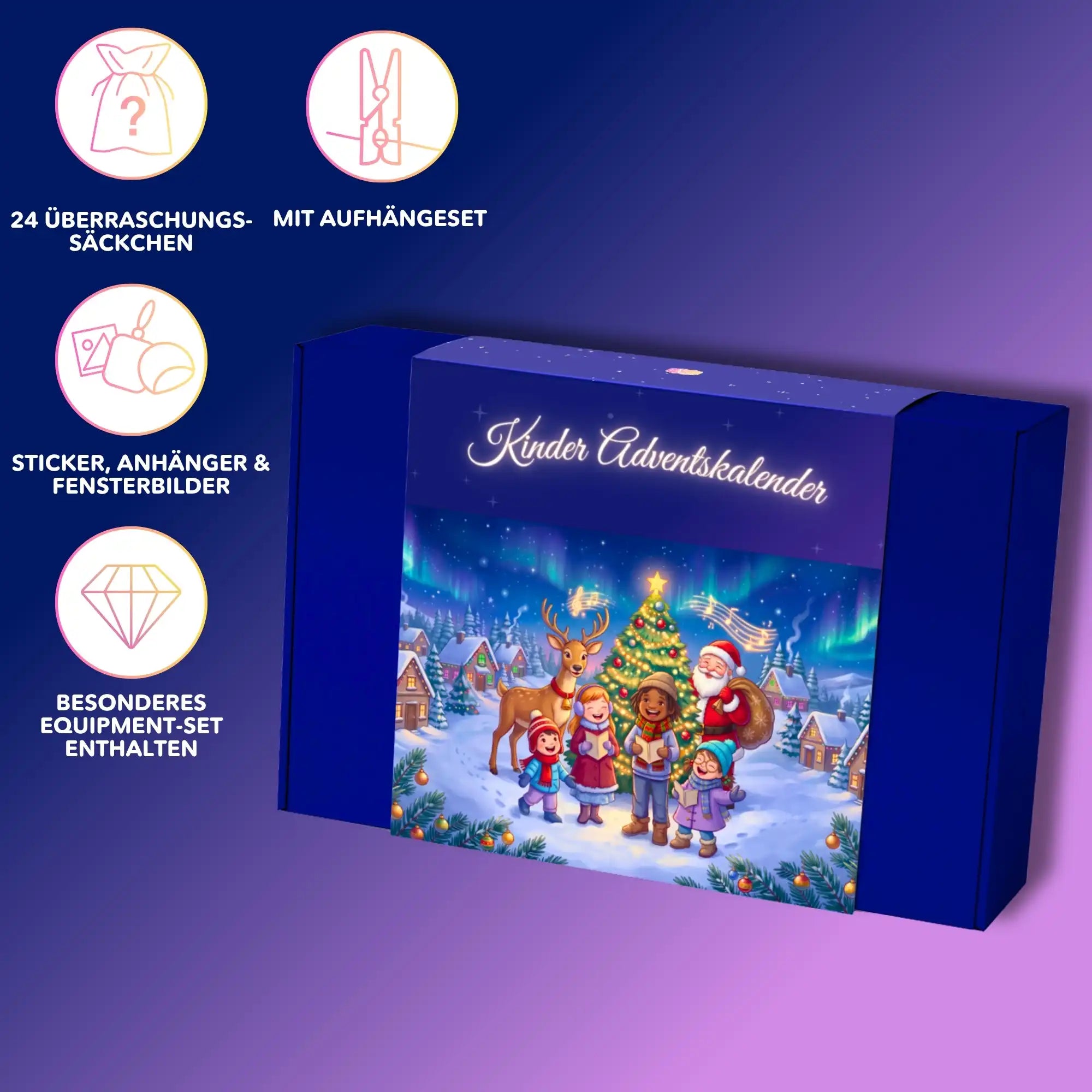 Diamond Painting Adventskalender Kinder 2026 (Vorverkauf)