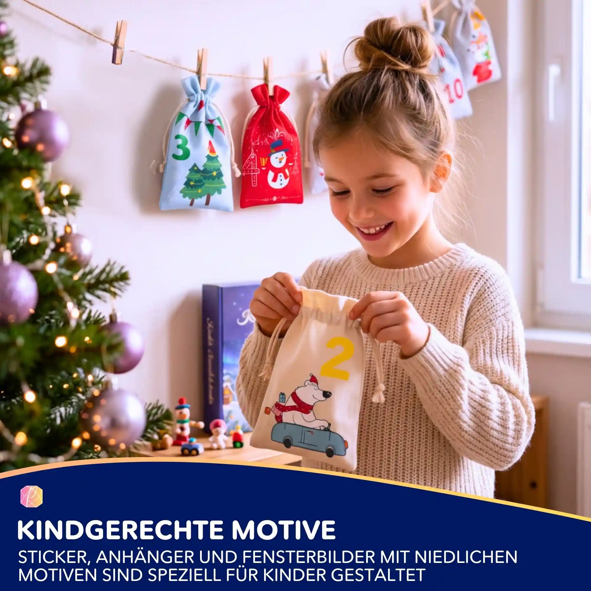 Diamond Painting Adventskalender Kinder 2026 (Vorverkauf)
