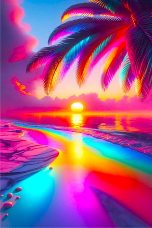 Diamond Painting - Zauberstrand