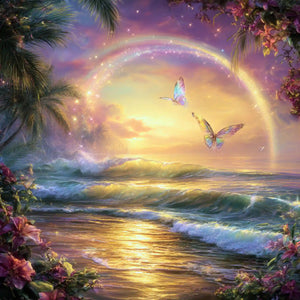 Diamond Painting - Zwischen Himmel und Meer