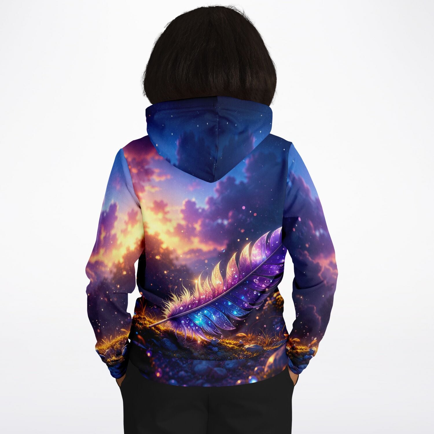 Dreamer Hoodie - Feder im Sternenlicht