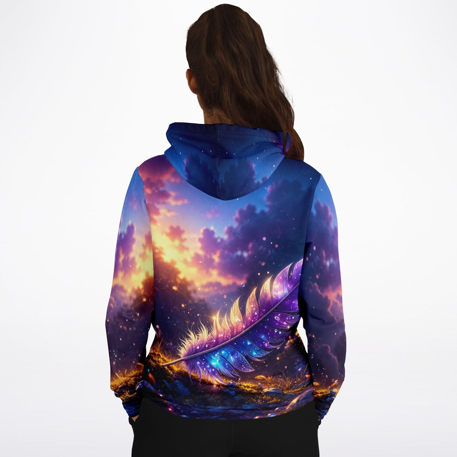 Dreamer Hoodie - Feder im Sternenlicht