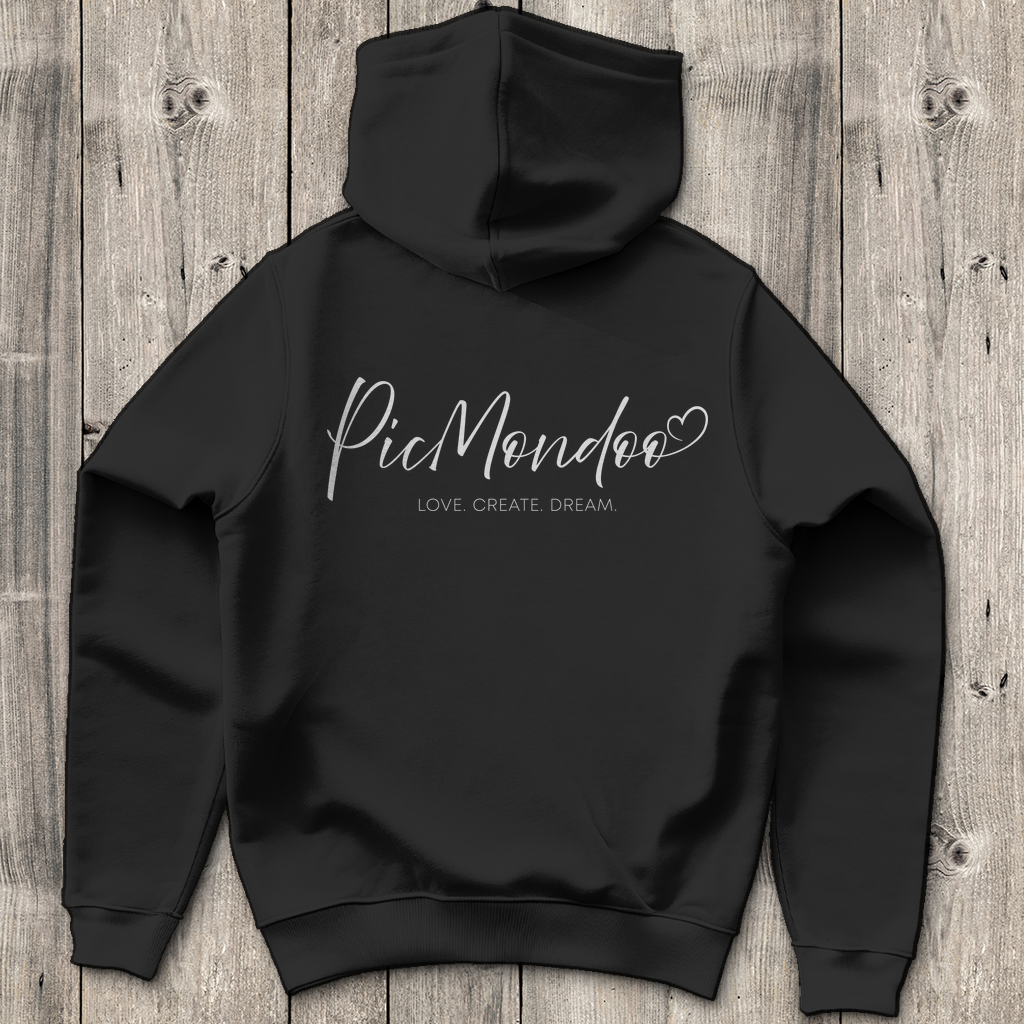 Herren Hoodie picmondoo logo
