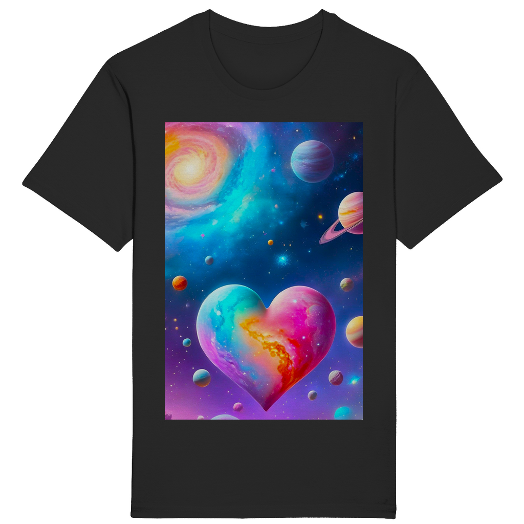 T-Shirt - Universum des Herzen