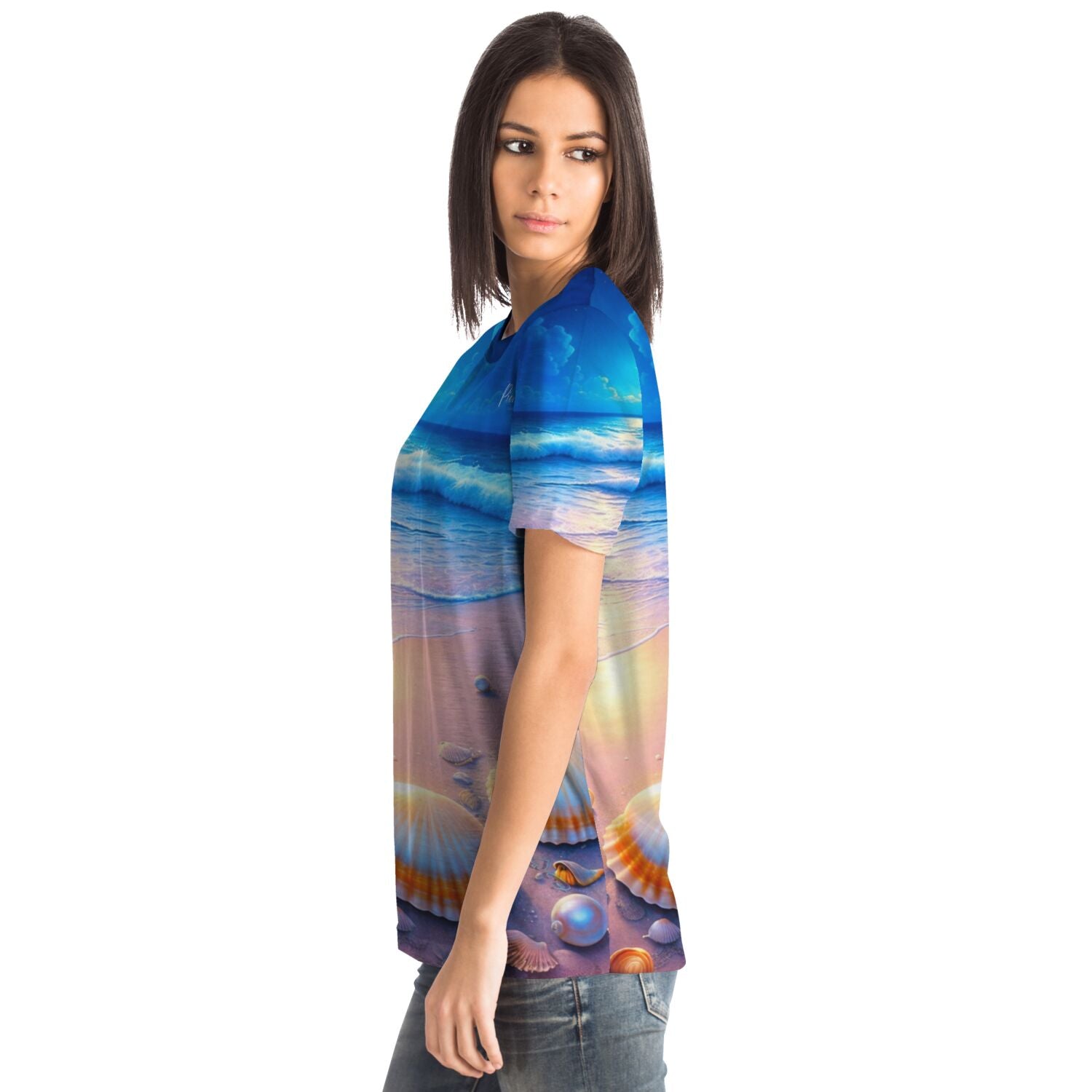 Dreamer T-Shirt - Strand im Nachtglanz