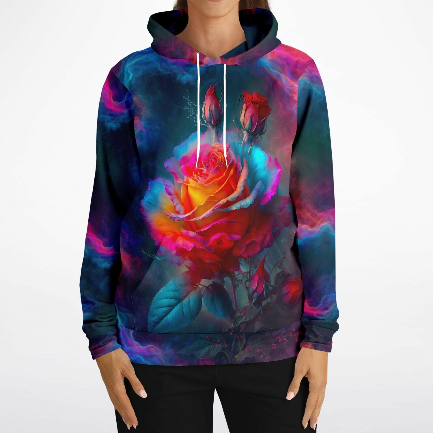 Dreamer Hoodie - Zarte Rosenblüte