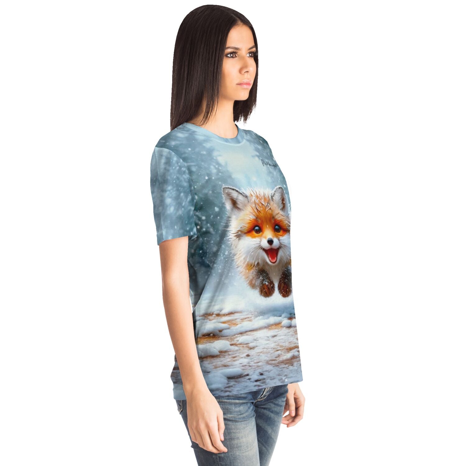 Dreamer T-Shirt - Kleiner Fuchs im Winterwald