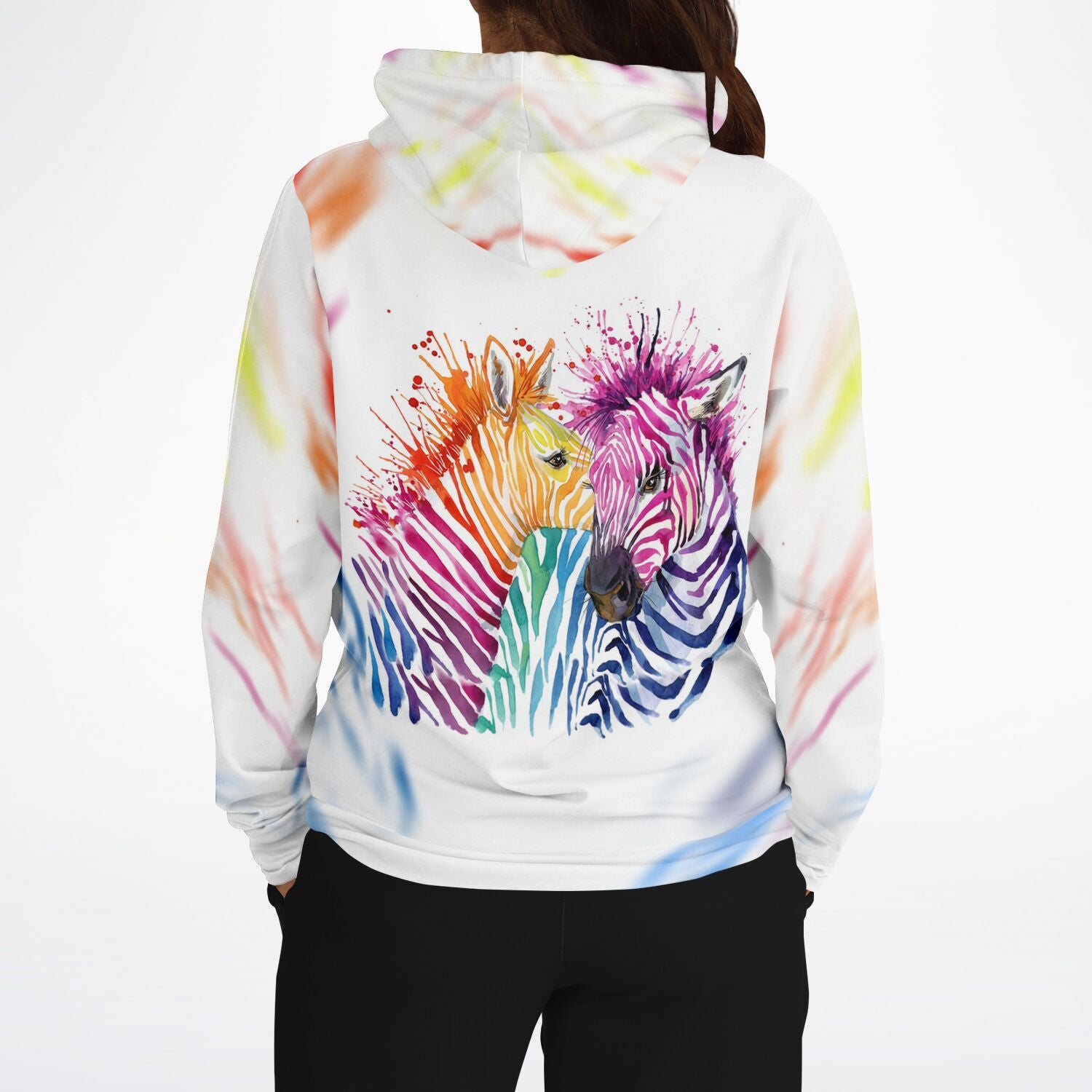 Dreamer Hoodie -  Bunte Zebras