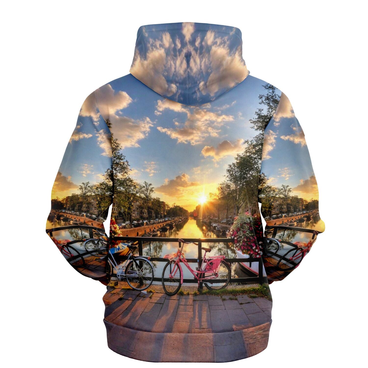 Dreamer Hoodie -  Sonnenuntergang in Amsterdam