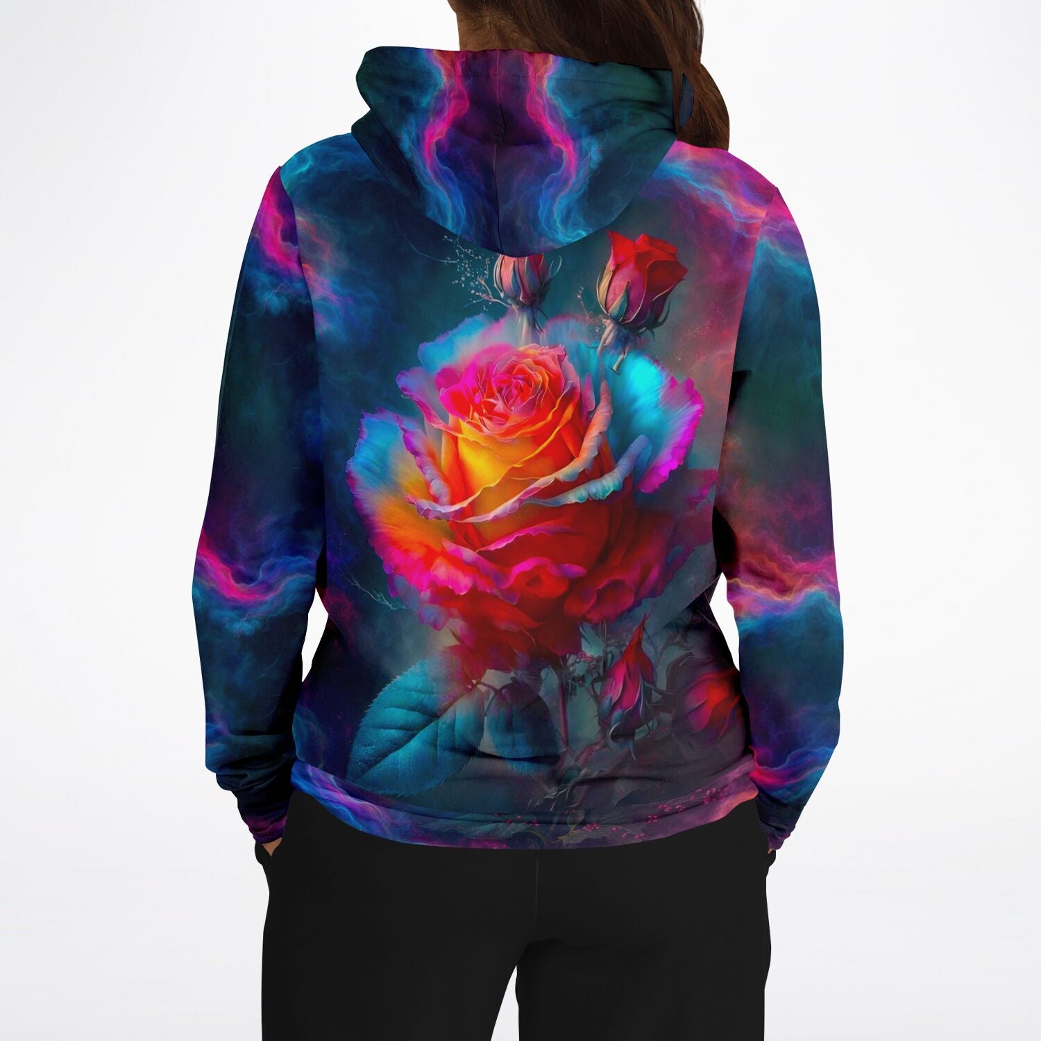 Dreamer Hoodie - Zarte Rosenblüte