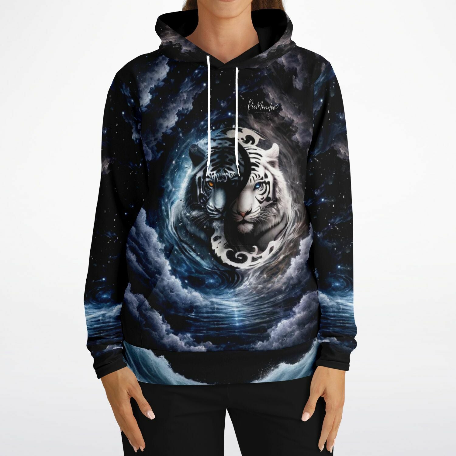 Dreamer Hoodie - Tiger "Ying und Yang"