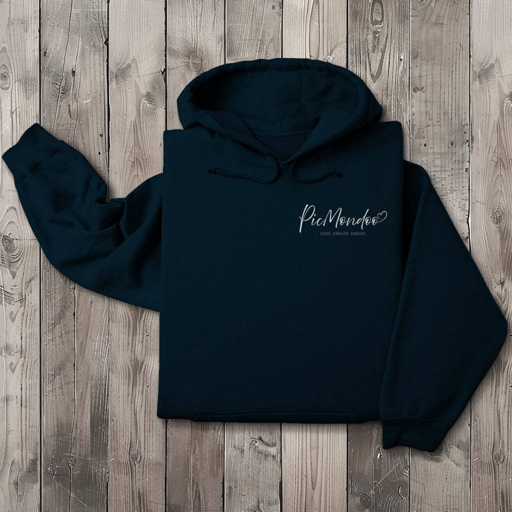 Herren Hoodie picmondoo logo