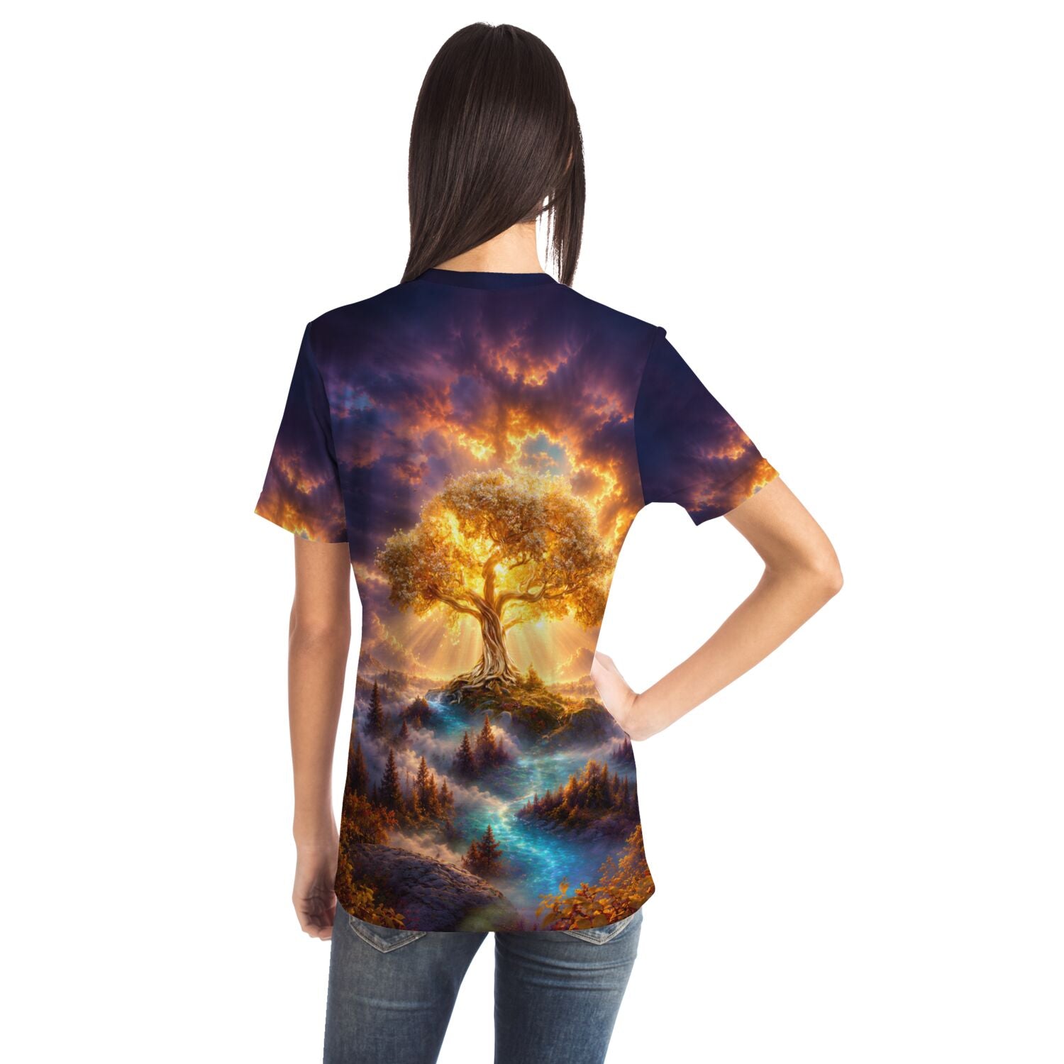 Dreamer T-Shirt - Der goldene Weltenbaum