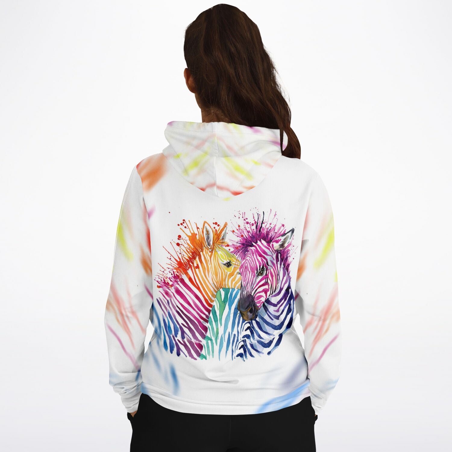 Dreamer Hoodie -  Bunte Zebras