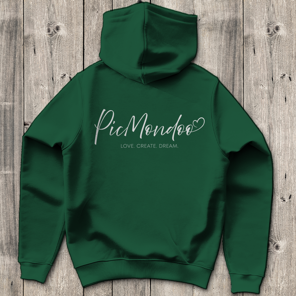 Herren Hoodie picmondoo logo