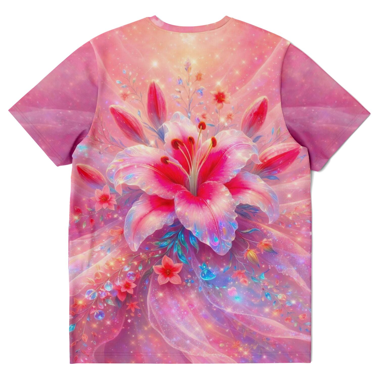 Dreamer T-Shirt - Zarte Lilie in rosé