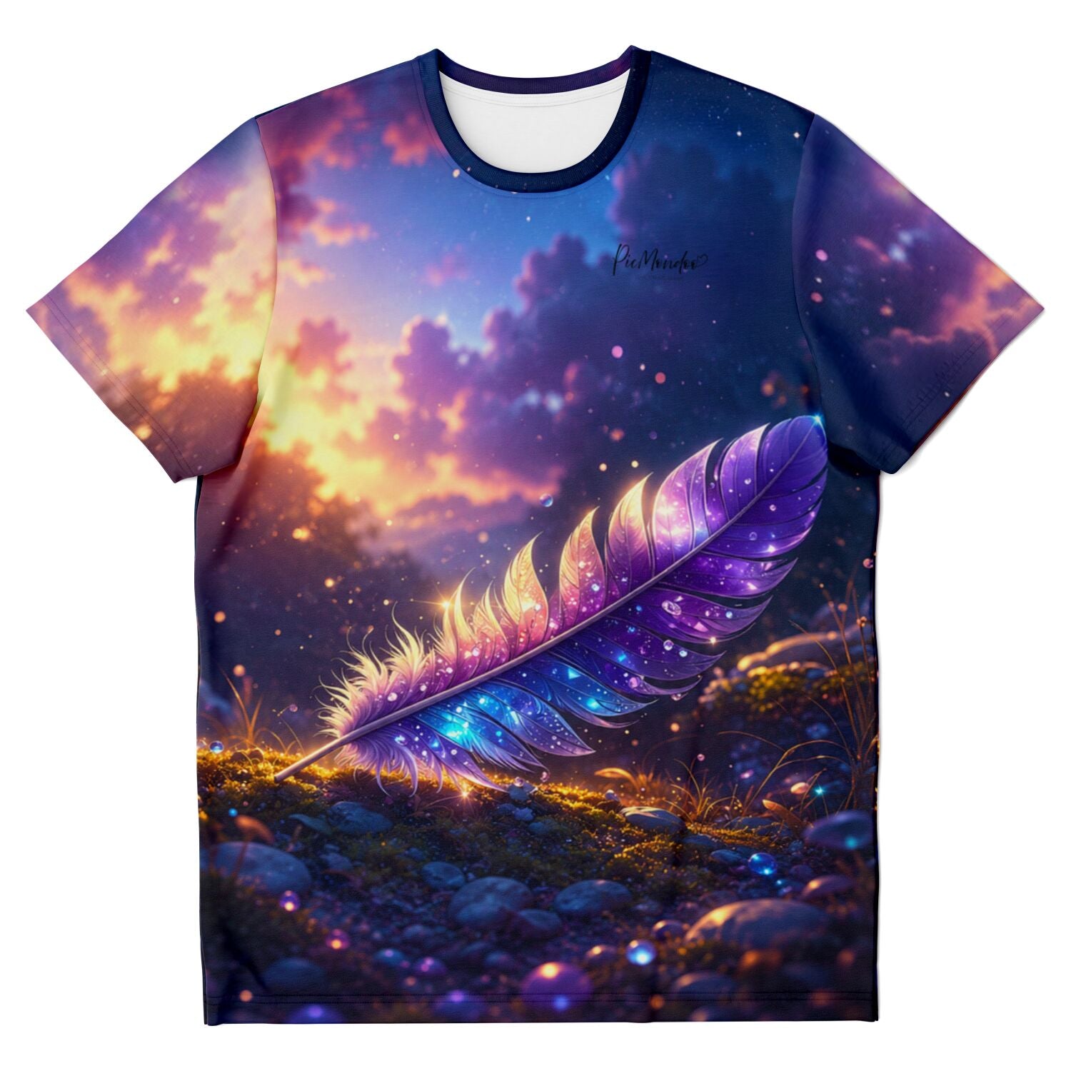 Dreamer T-Shirt - Feder im Sternenlicht