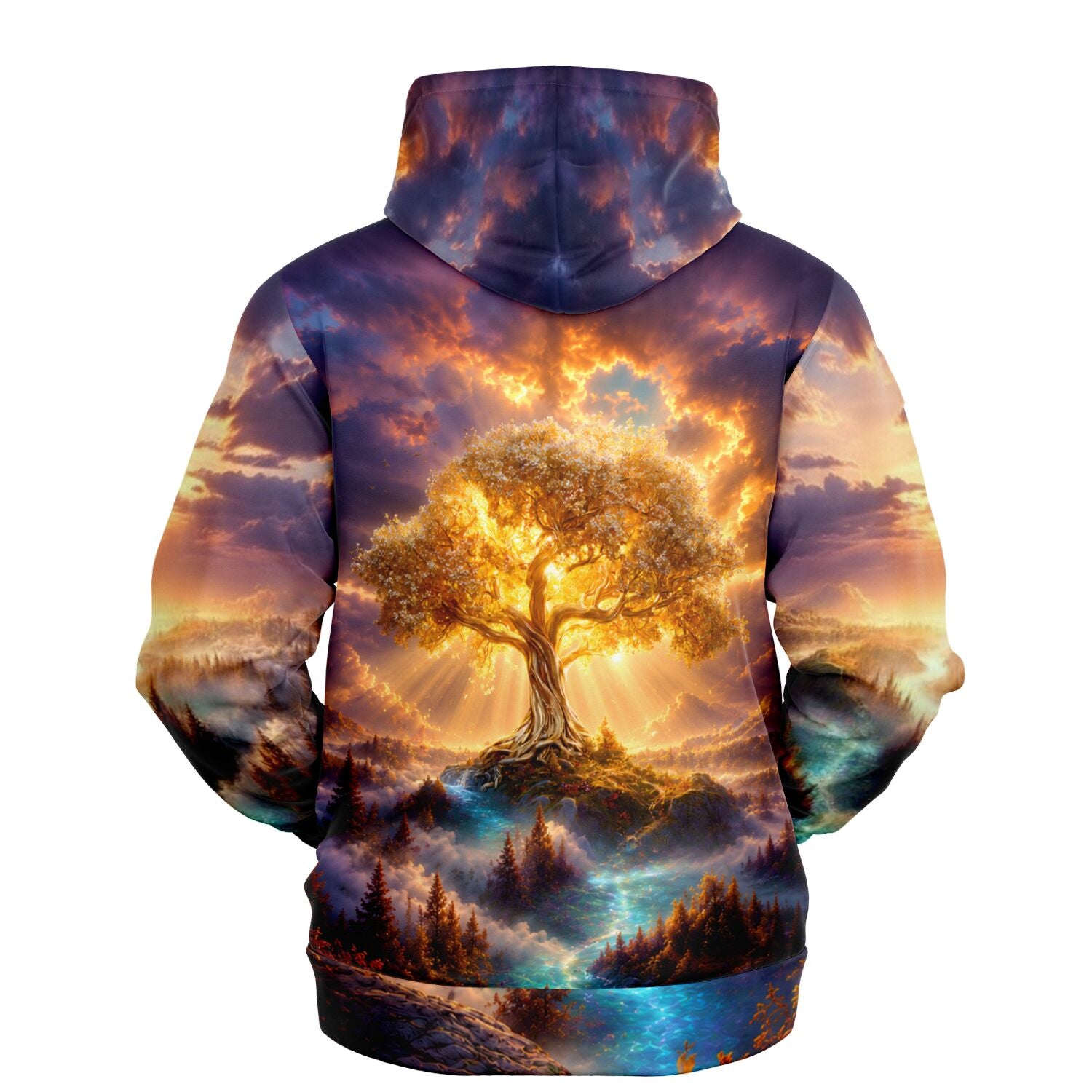 Dreamer Hoodie - Der goldene Weltenbaum