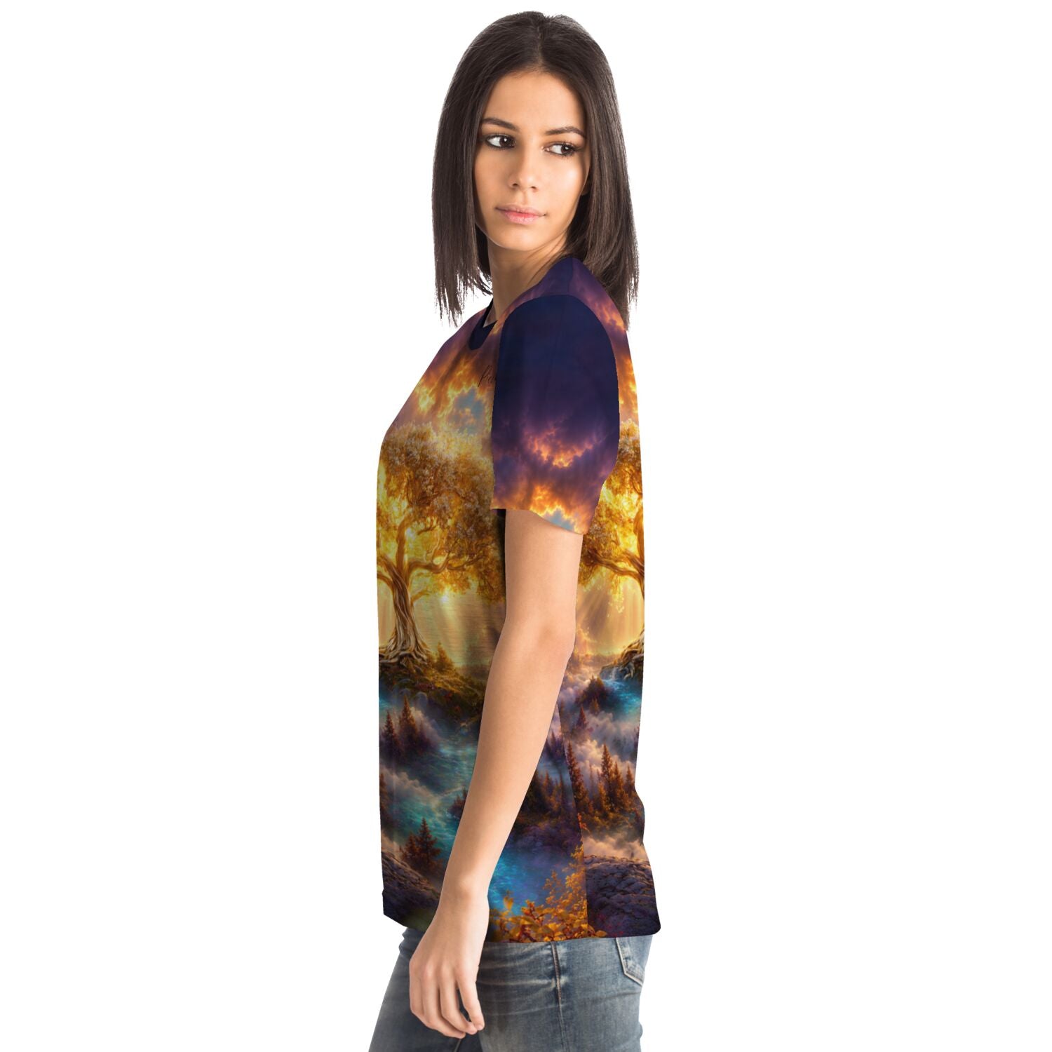 Dreamer T-Shirt - Der goldene Weltenbaum