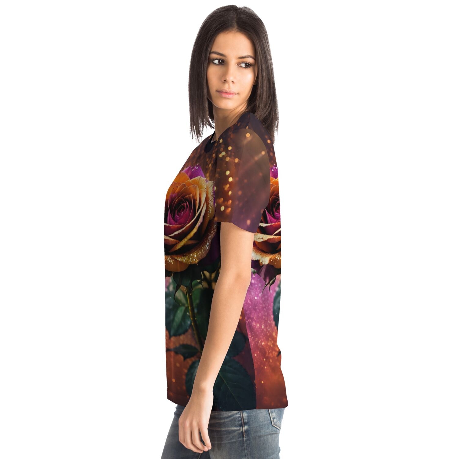 Dreamer T-Shirt - Colorful Rose