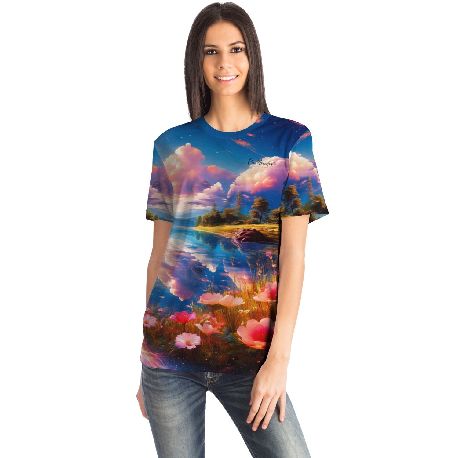 Dreamer T-Shirt - Blick auf den See