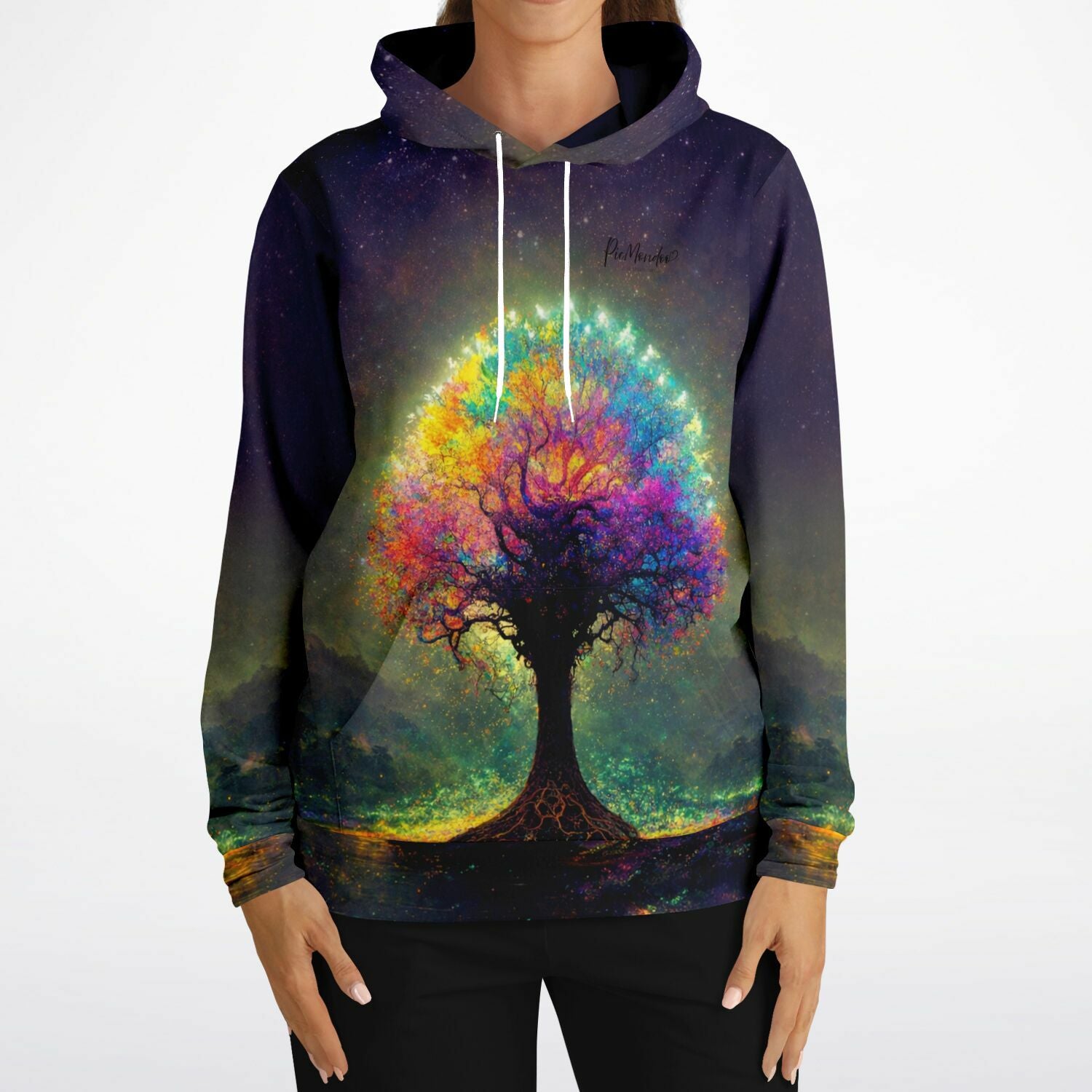 Dreamer Hoodie - Multi Special - Colorful lightning Tree