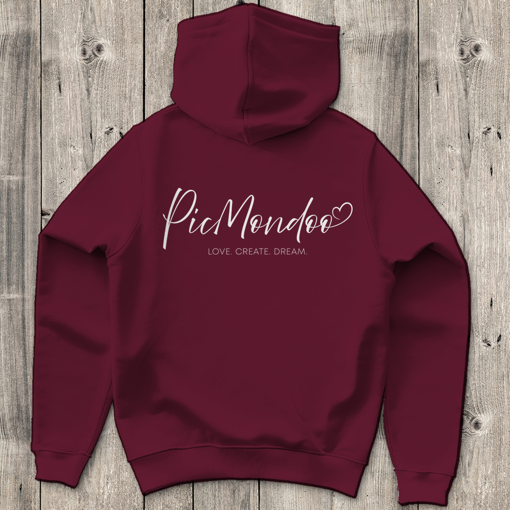 Herren Hoodie picmondoo logo