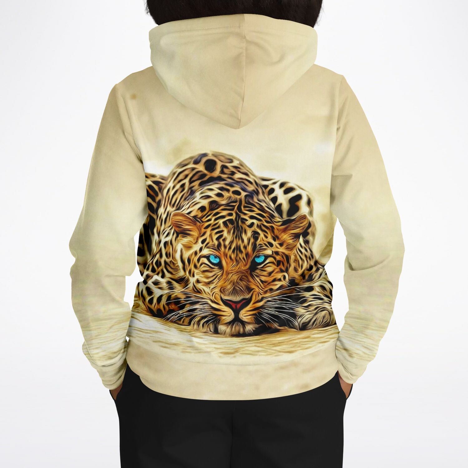 Dreamer Hoodie - Leopard Blue Eyes MINI