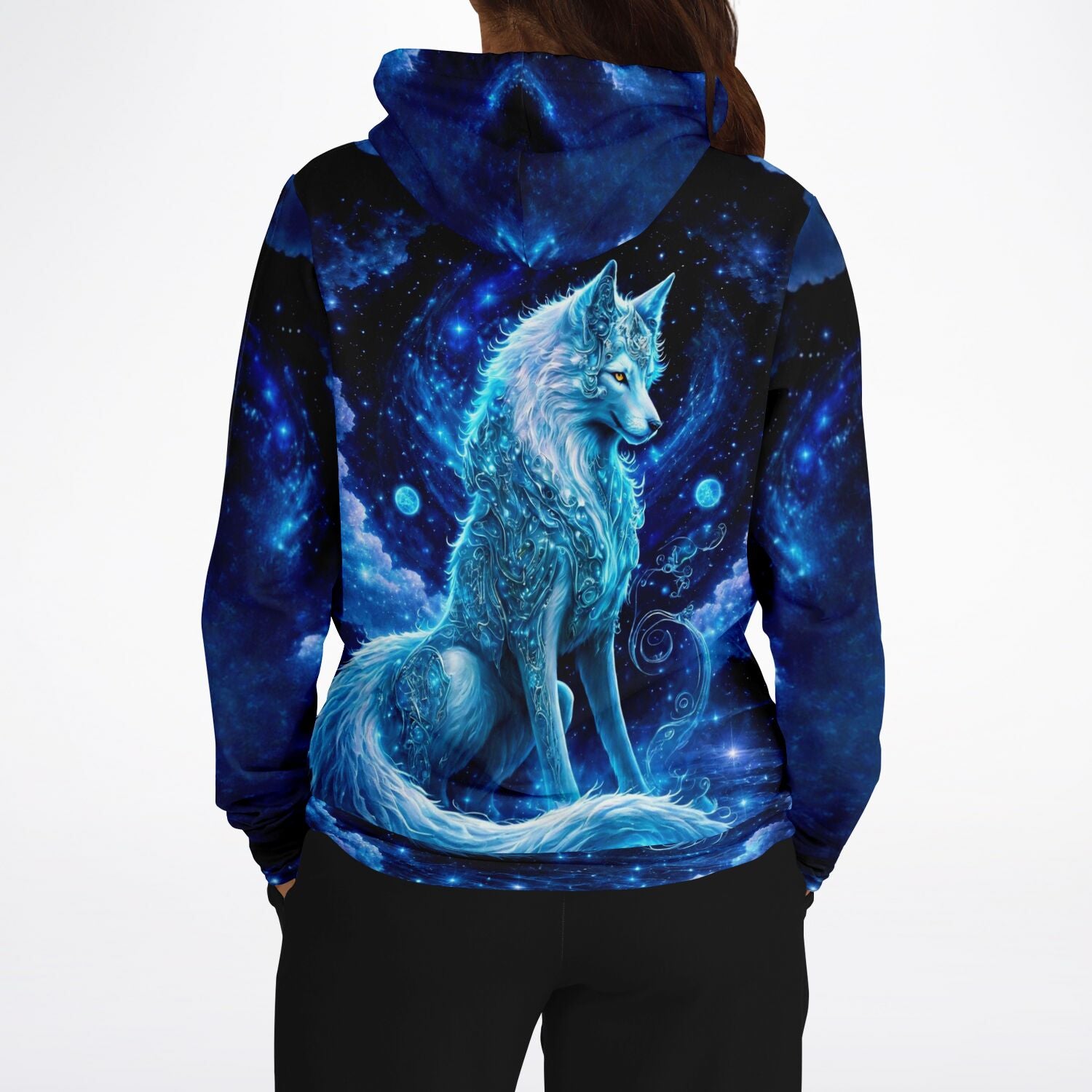 Dreamer Hoodie - Leuchtbild Special - Verzauberter Wolf