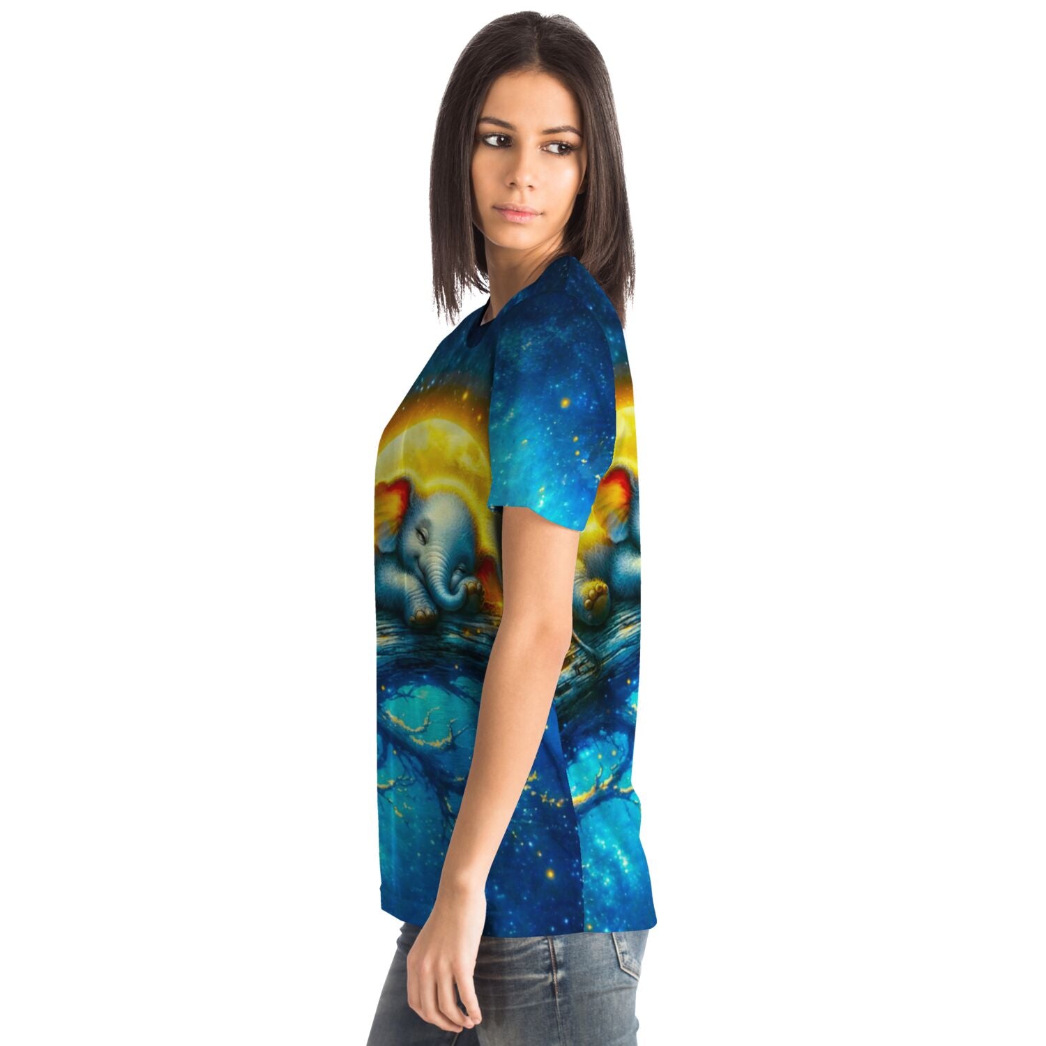 Dreamer T-Shirt - Mondschein Elefant