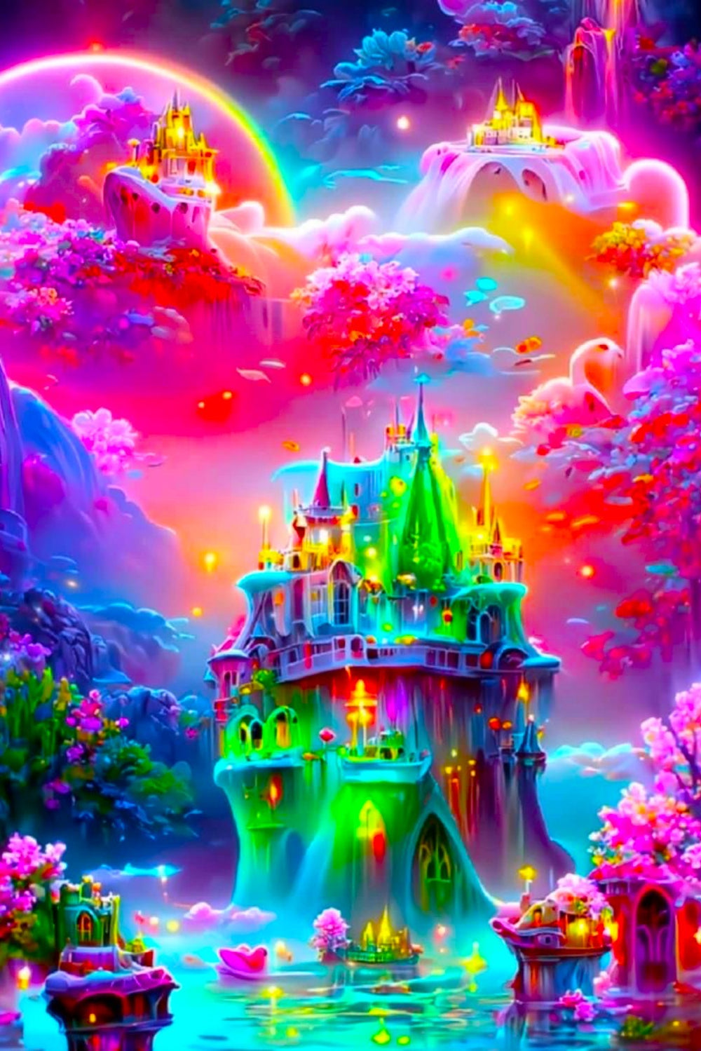 Diamond Painting AB Special - Traumland in der Fantasie