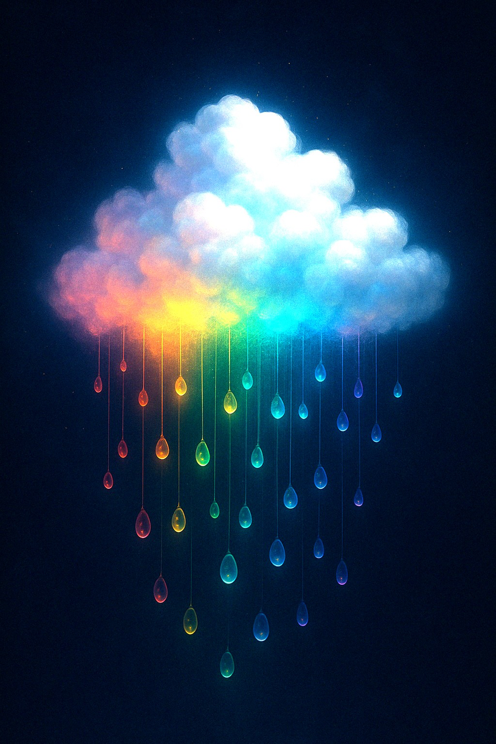 Diamond Painting Jennifer Ruschinski Special - Regenbogenwolke
