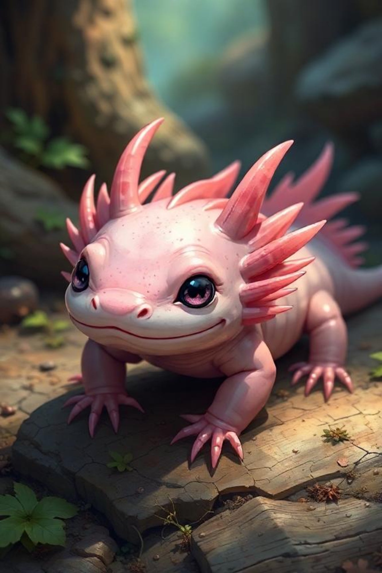 Diamond Painting Mini - Axoloti