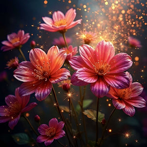 Diamond Painting - Flower Sparkle