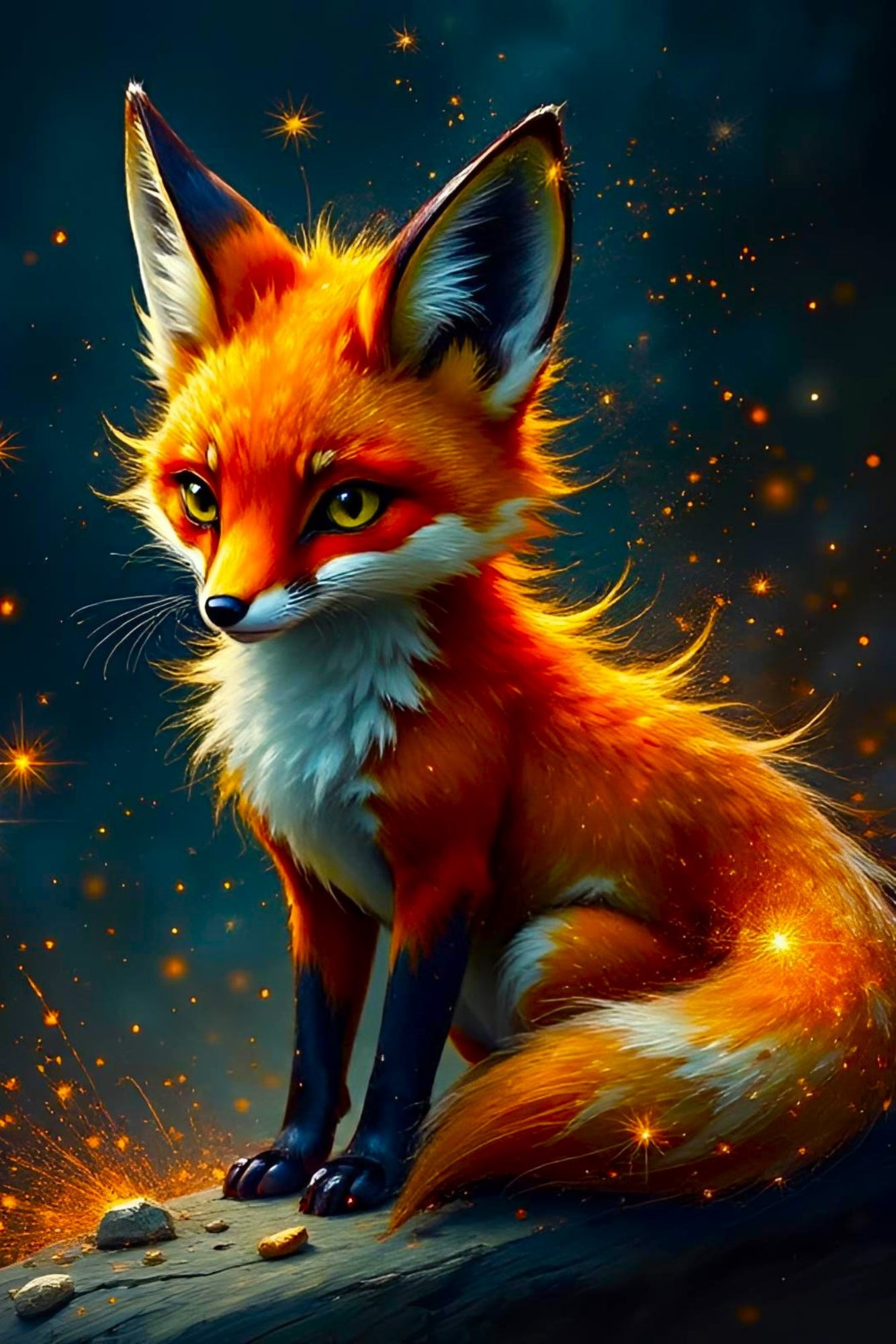Diamond Painting - Foxy