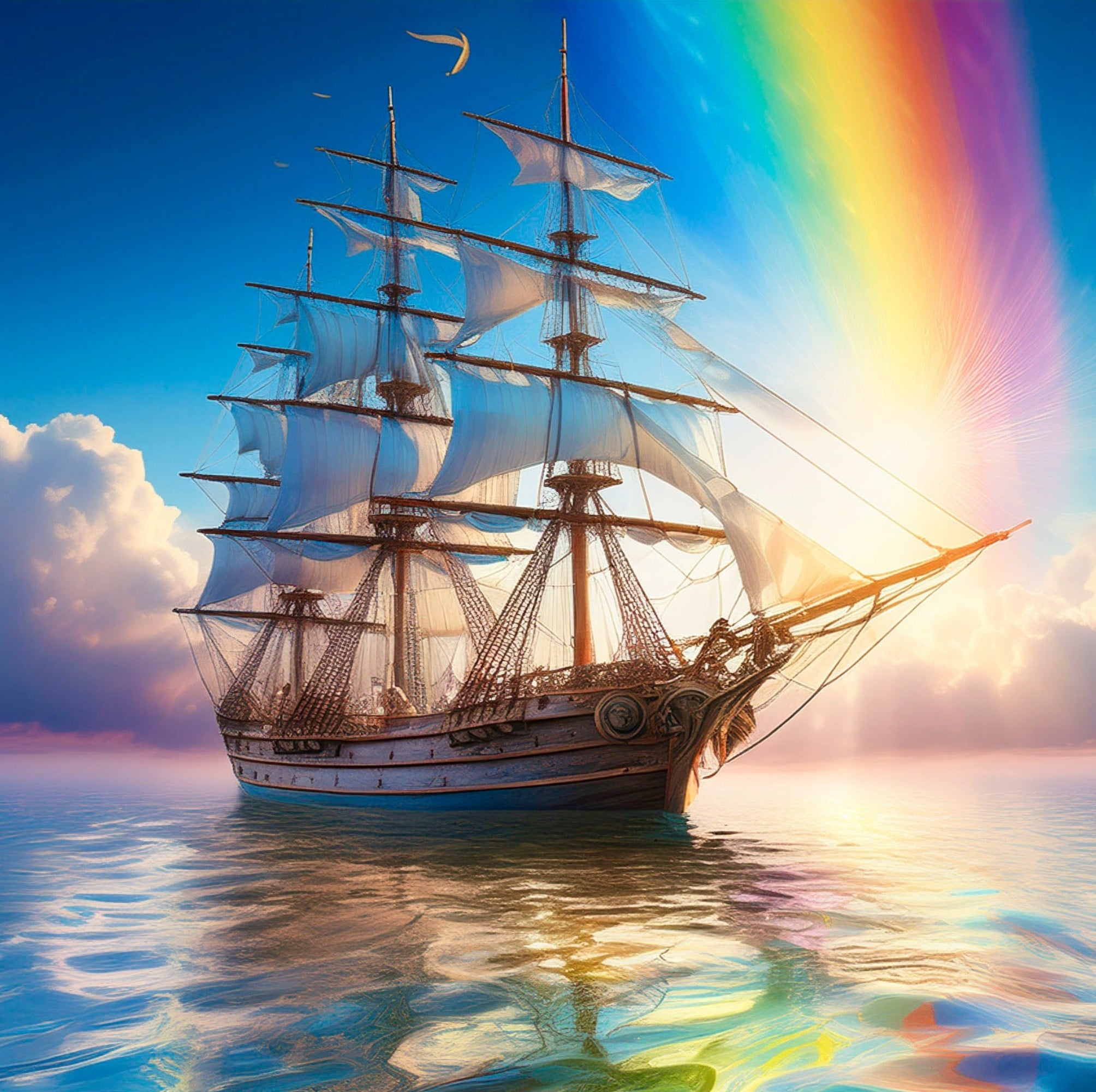 Diamond Painting - Freiheit auf See