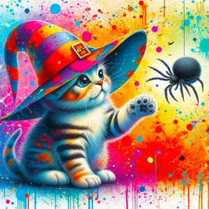 Diamond Painting - Kitty Cat die Zauberkatze