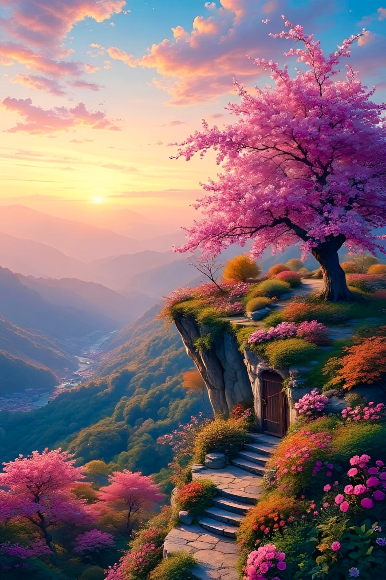 Diamond Painting - Morgendämmerung