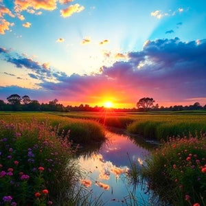 Diamond Painting - Morgenrot