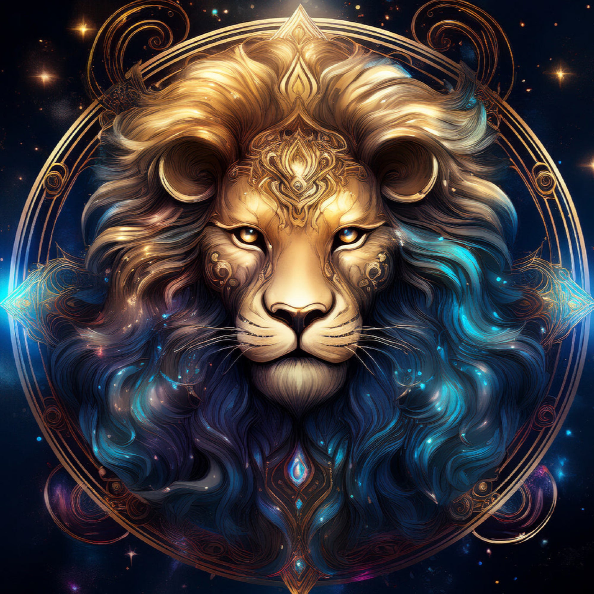 Diamond Painting - Sternzeichen Löwe "Limited Edition"