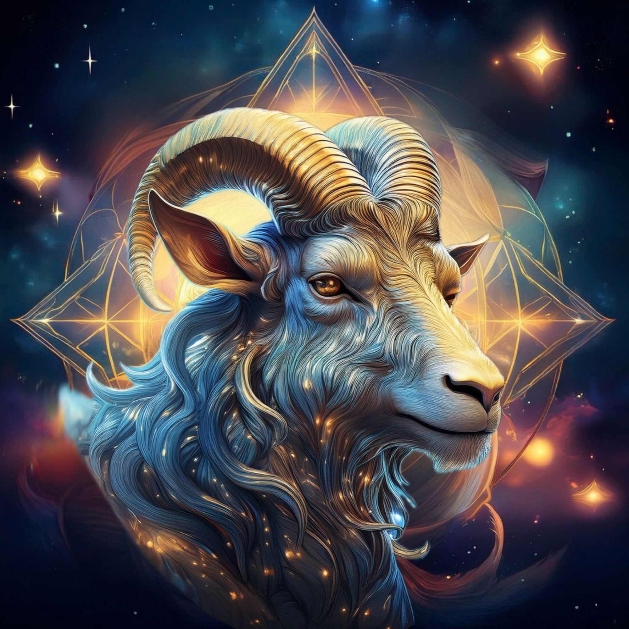 Diamond Painting - Sternzeichen Steinbock "Limited Edition"