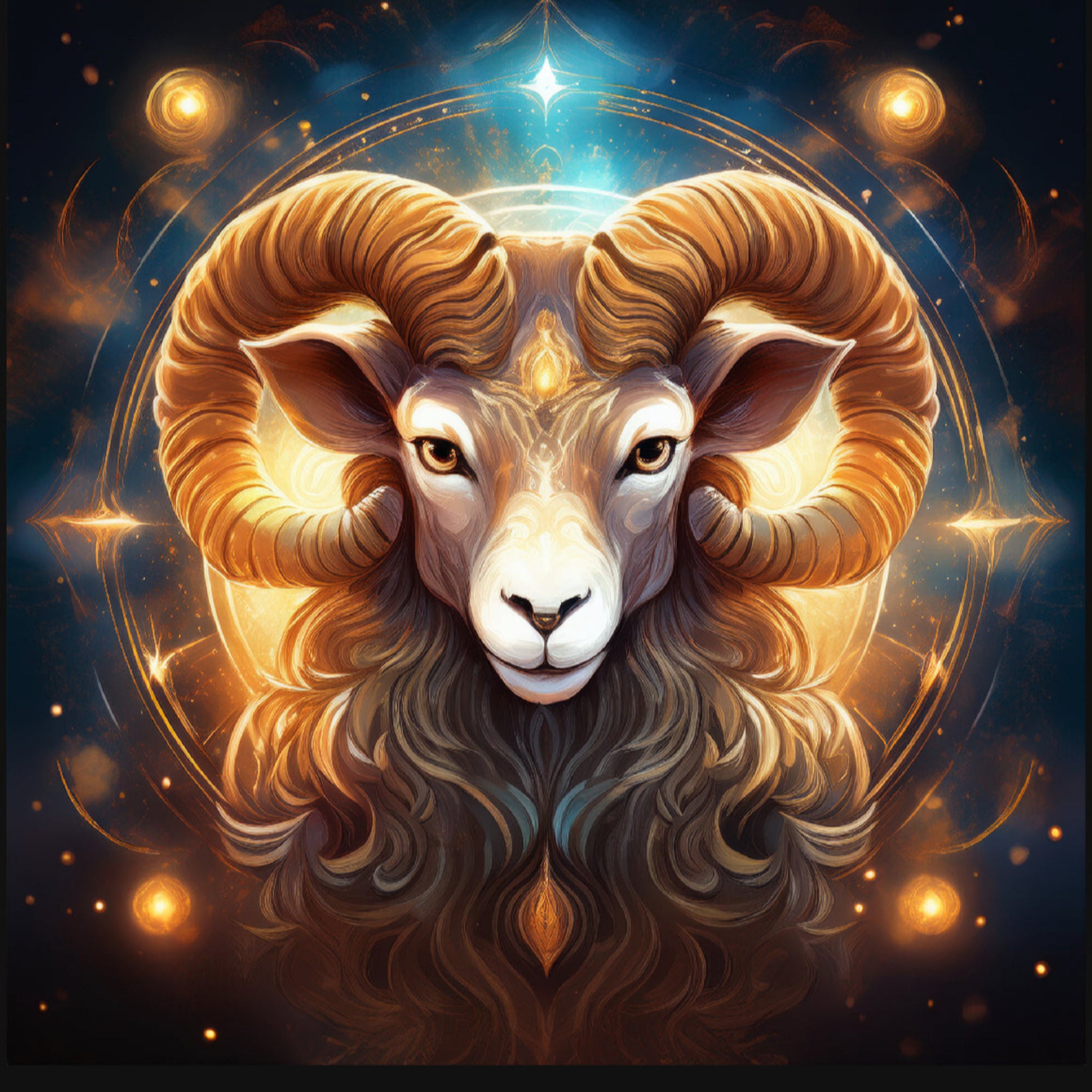 Diamond Painting - Sternzeichen Widder "Limited Edition"