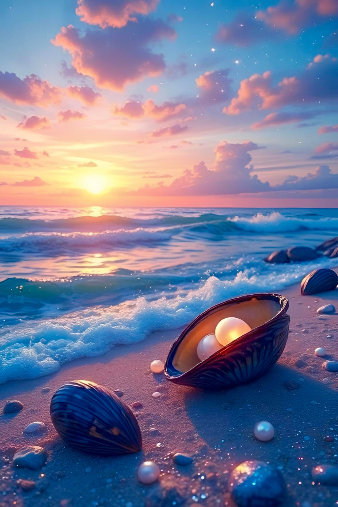 Diamond Painting - Strandliebe
