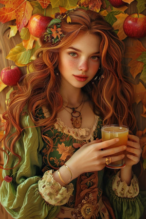 Diamond Painting Susen Pfifferling Special - Apfelmädchen Ruby