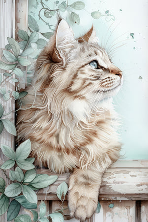 Diamond Painting Susen Pfifferling Special - Kater Cosimo