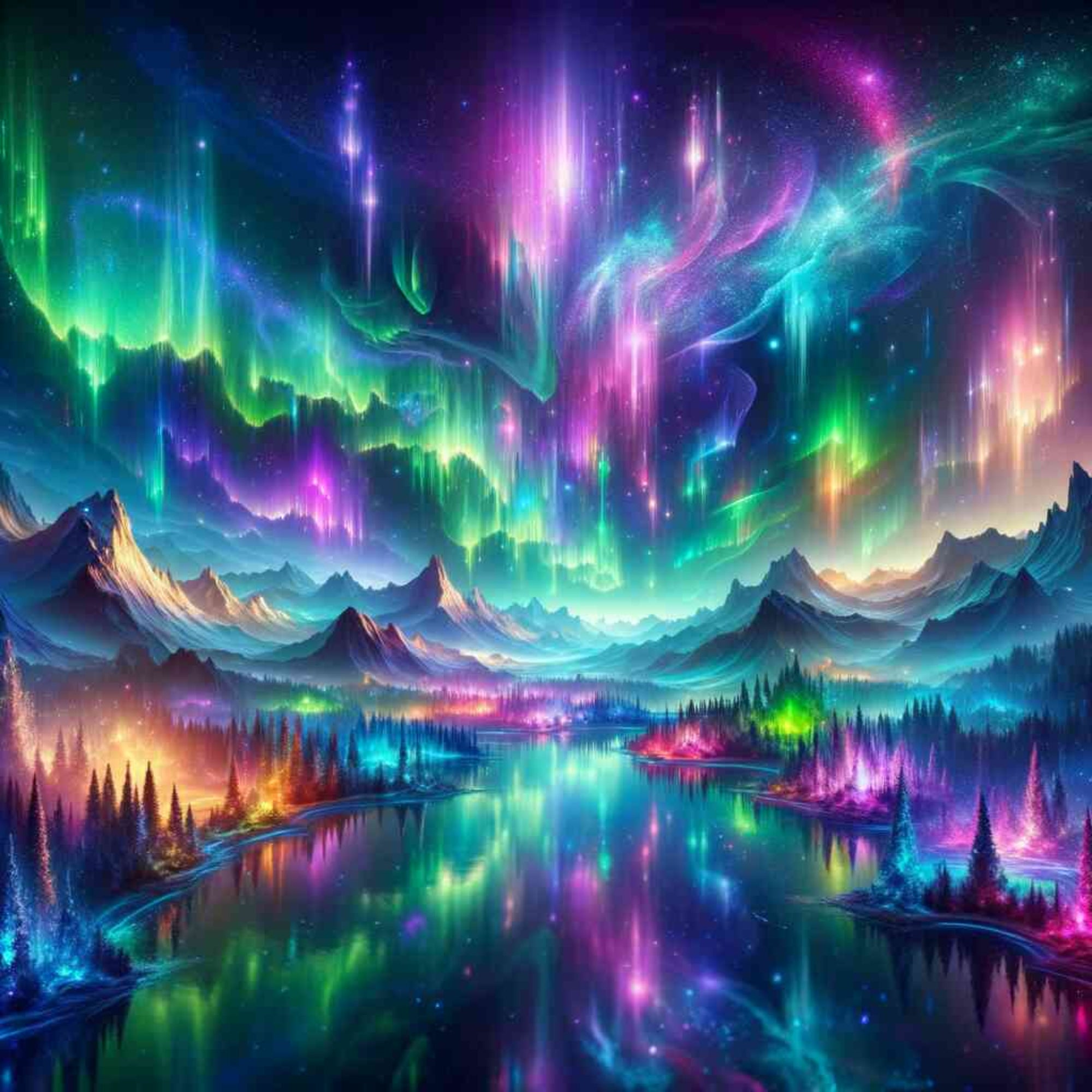 Diamond Painting - Tanz der Mondlichter "Limited Edition"